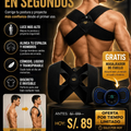 Corrector de Postura Premium + Masajeador de Cuello GRATIS